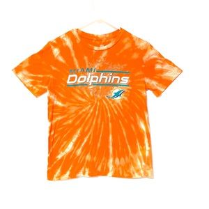 Custom Miami Dolphins dyed T-shirt